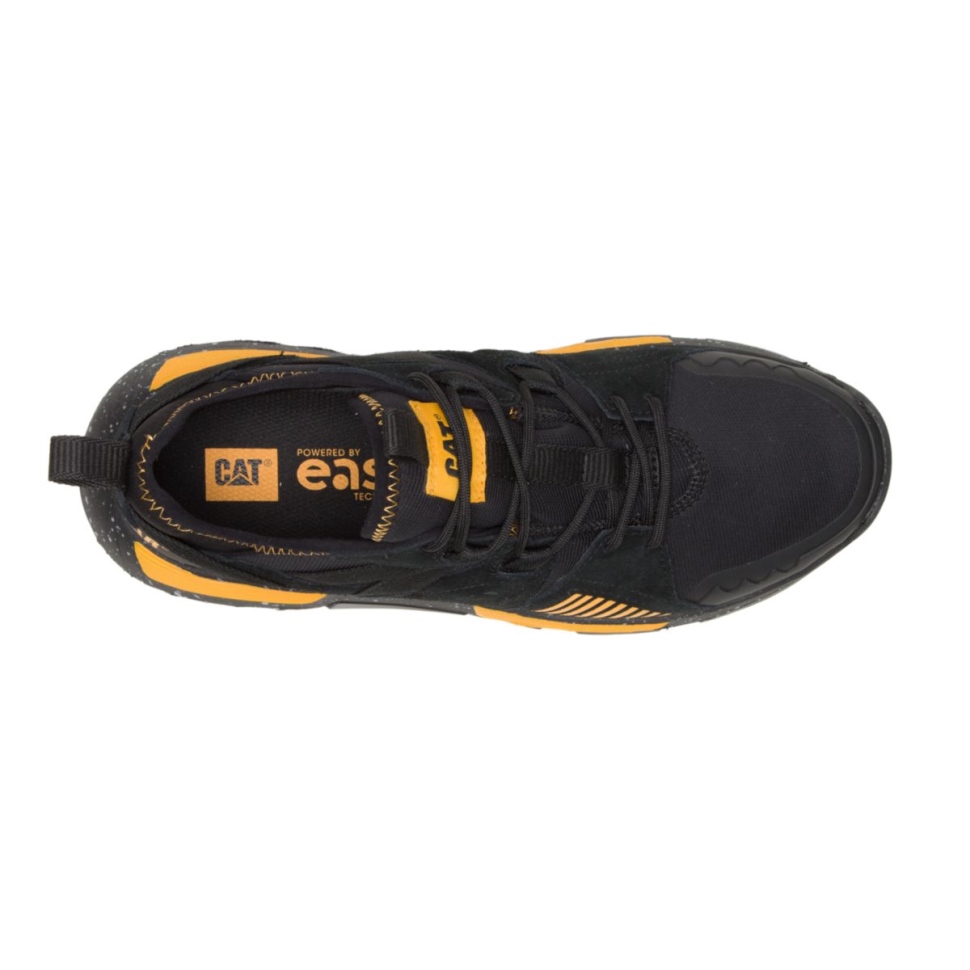 Noir-chat Jaune Raider Sport Sneaker Chat Chaussures