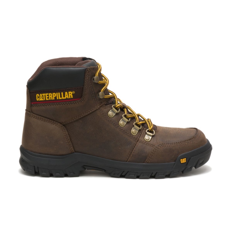 Phoque Brun Hommes Contour Travail Botte Chat Chaussures