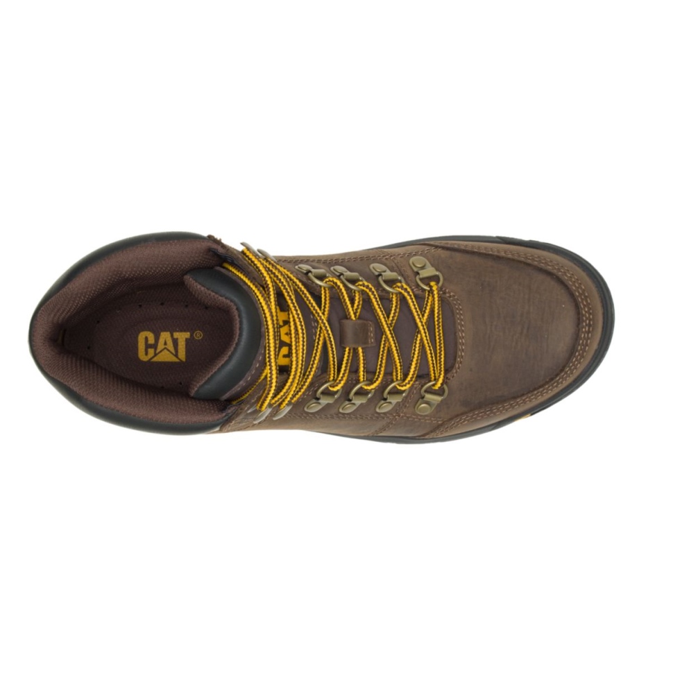 Phoque Brun Hommes Contour Travail Botte Chat Chaussures