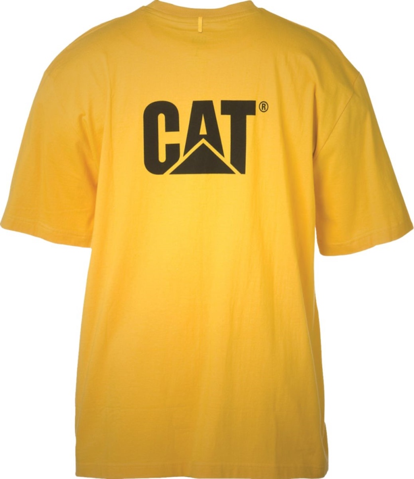 T-shirt De Marque Jaune Pour Hommes Chaussures De Chat