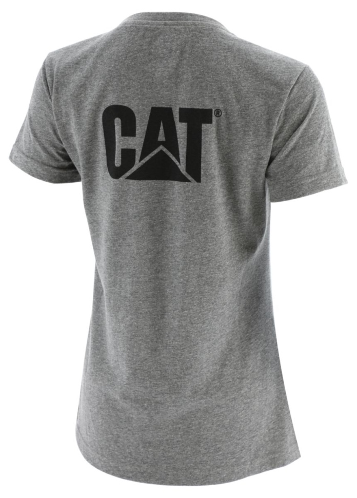 T-shirt Gris Pour Femme Avec Logo Chat